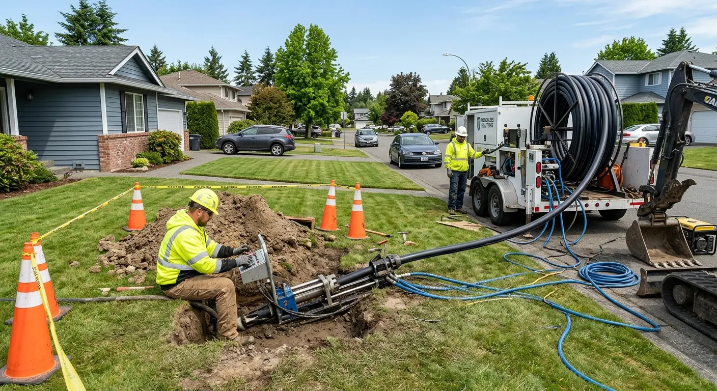 Sewer Line Replacement in Woodmoor, CO